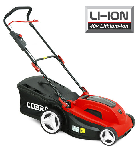 Cobra MX4340V 43cm Li-Ion Cordless Lawnmower